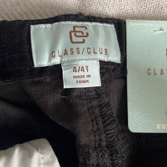 NWT Boys black corduroy pants 4T - Picture 4 of 4